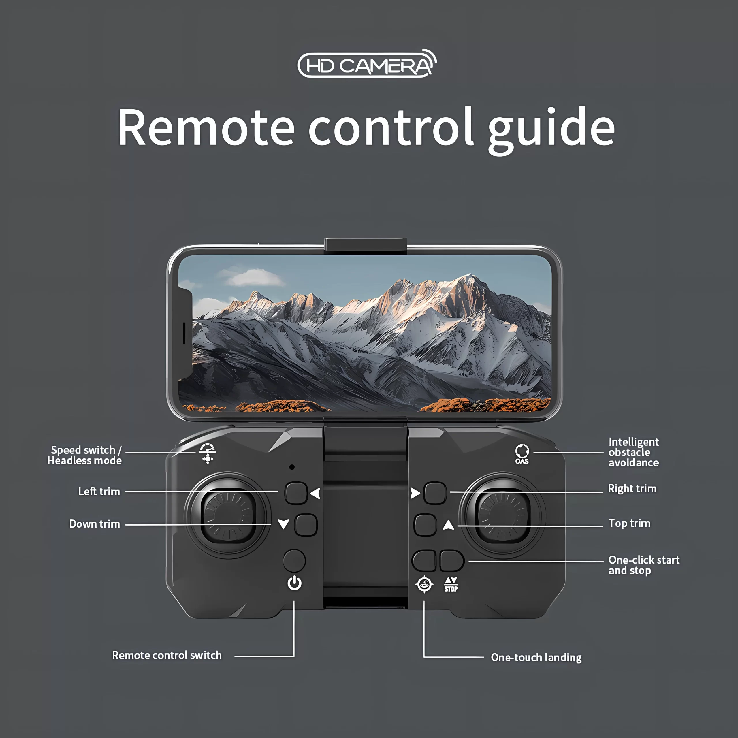 Mini-Drone-H12-8K-Professionnel-avec-Trois-Cam-ras-Grand-Angle-Localisation-de-Flux-Optique-Quatre-4